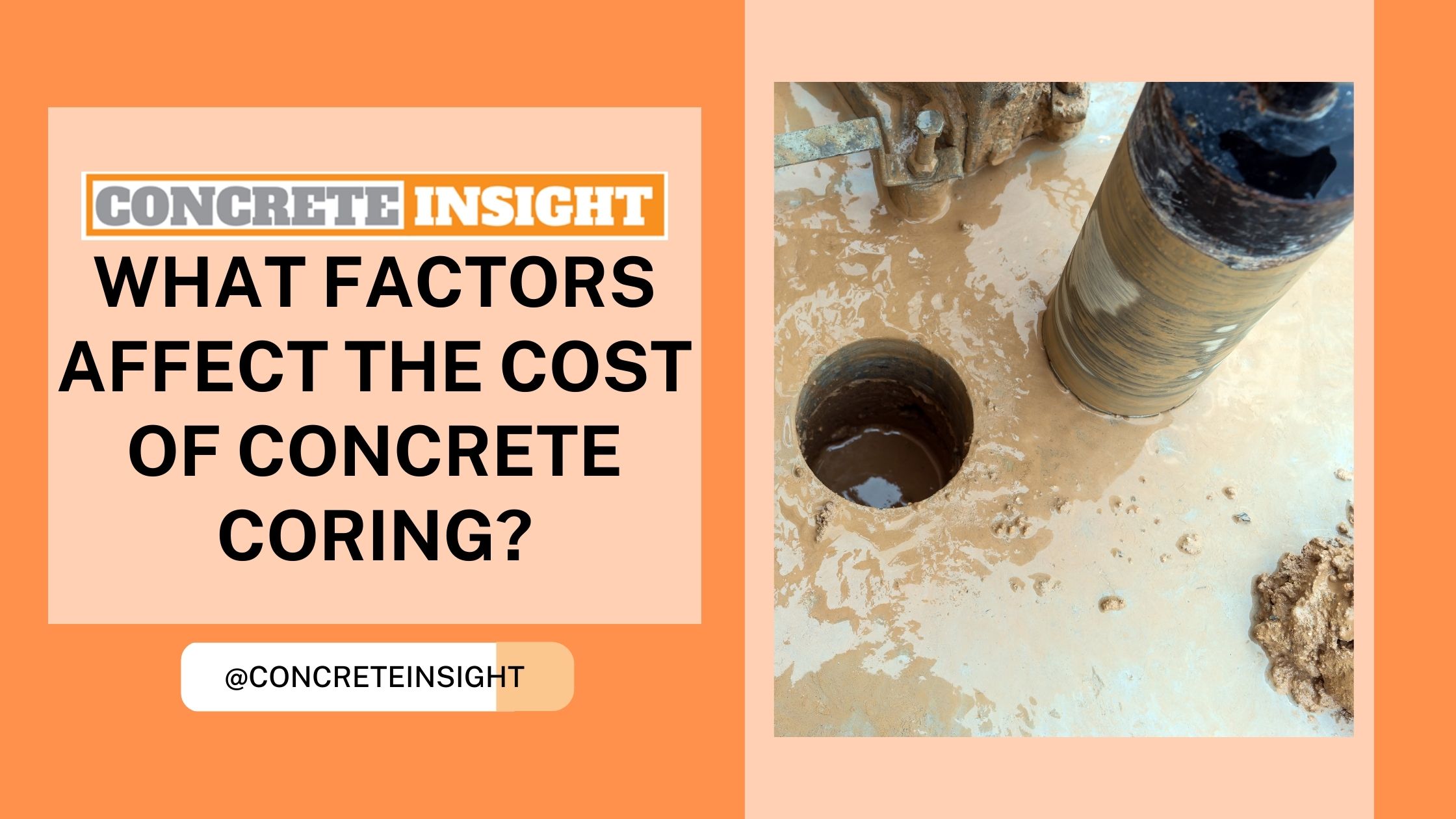 Cost of Concrete Coring