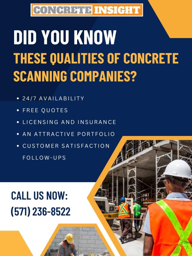 Did You Know These Qualities Of Concrete Scanning Companies?